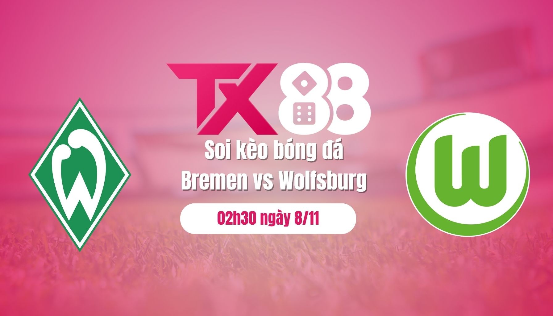 TX88 Soi kèo bóng đá Bremen vs Wolfsburg, 02h30 ngày 8/11: Bầy sói không sợ Weserstadion