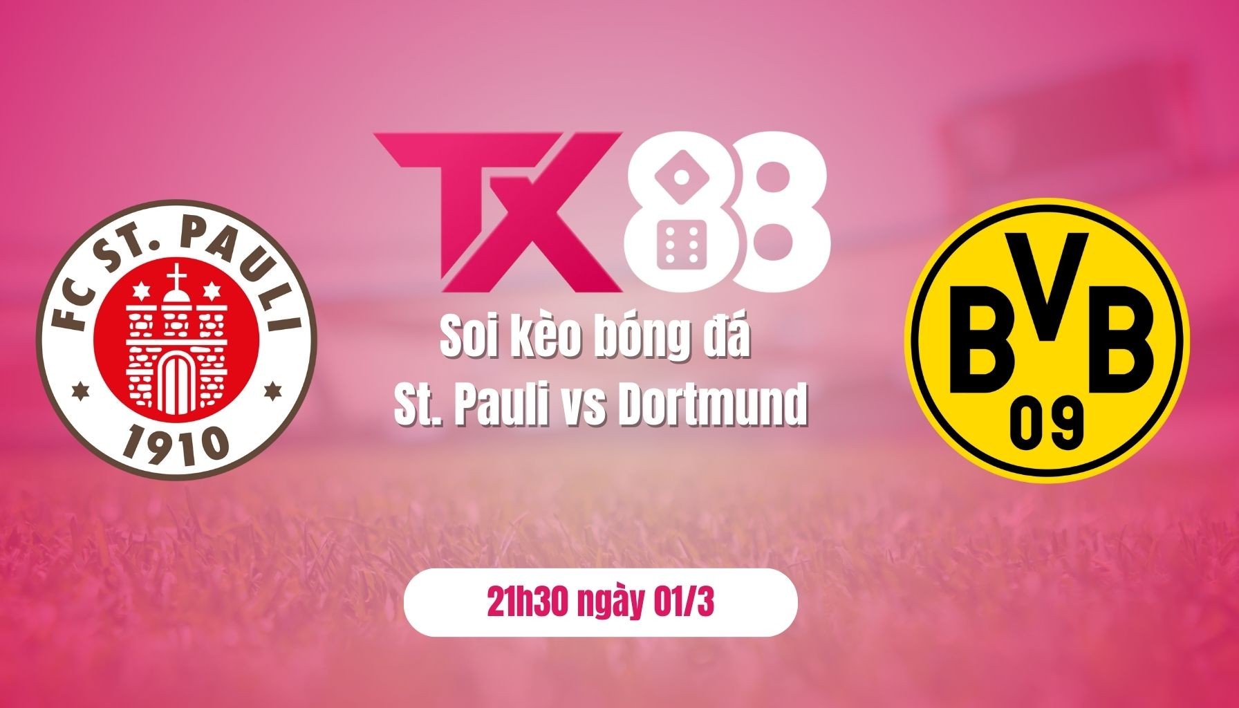 TX88 Soi kèo bóng đá St. Pauli vs Dortmund, 21h30 ngày 1/3: Ám ảnh xa nhà